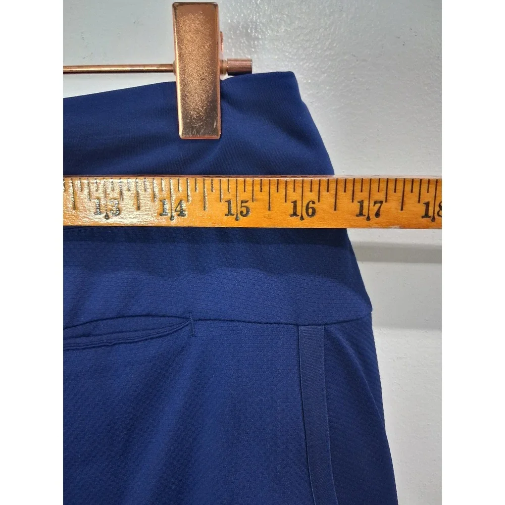 Nike Womens Dri-FIT Athletic Skort Navy Blue Tennis Golf Skirt Size Large
